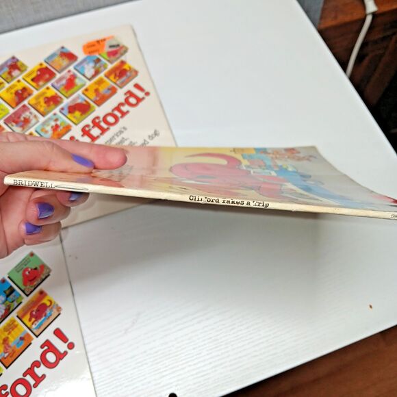 Clifford The Big Red Dog Books Lot 5 Norman Bridwell Scholastic Christmas Easter - Picture 6 of 10